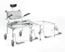 Nuprodx MC6200Tilt Larger Commode Head Support Padded Backrest Flip Up Armrest Cushion Seat Two Swing Away Footrest Tub Transfer System Mobility Chair View