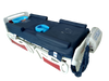 Durable Obbomed Advanced Alternating Pressure Mattress with Massager and Warmer Easy Go Bedpan, Self-Rotation, and True Low Air Loss Therapy