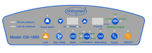 Control Panel Obbomed  UltraAir Alternating Pressure Mattress with Low Air for Enhanced Patient Safety and Comfort