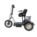 PET Scooter-PET Pro Flex 800 Padded Seat with Backrest and Shock Absorbers