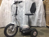 PETScooters-Pro Flex 500 Deluxe Seat with No Armrest and Adjustable Seat