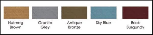 PVI Bighorn™ Threshold Ramps Color Chart