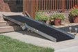 PVI Wheel-a-Bout Ramp Outside Over Doorstep View