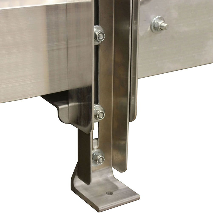 PVI Pre-Built Modular XP Platform with Handrails Secure Lock View