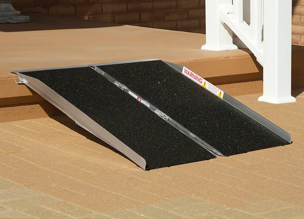 PVI Singlefold Ramp Outside Over Doorstep