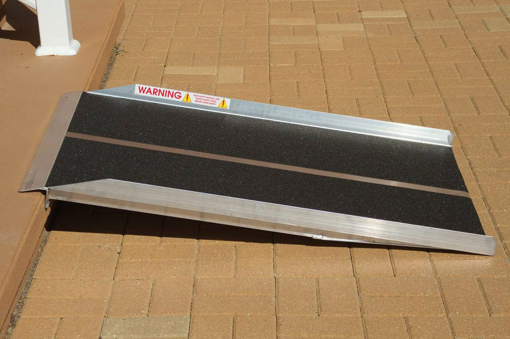 PVI Solid Ramp Outside Over Doorstep View