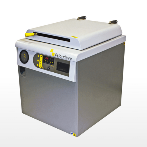 Priorclave Base Top Loading Autoclave Price Front Side View Steam Sterilizer Unit
