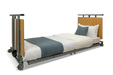Prius Healthcare Descend Ultra-Low Floor Bed For Fall Prevention Electric Adjustable Home And Care Bed With Up To 375 Lb Capacity