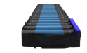 Prius Healthcare DynaFlow Immersion Mattress Only for Pressure Ulcer Prevention & Treatment with Low Air Loss, Alternating Pressure and Up to 1,000 lb Capacity with Blue Nylon Cover Material