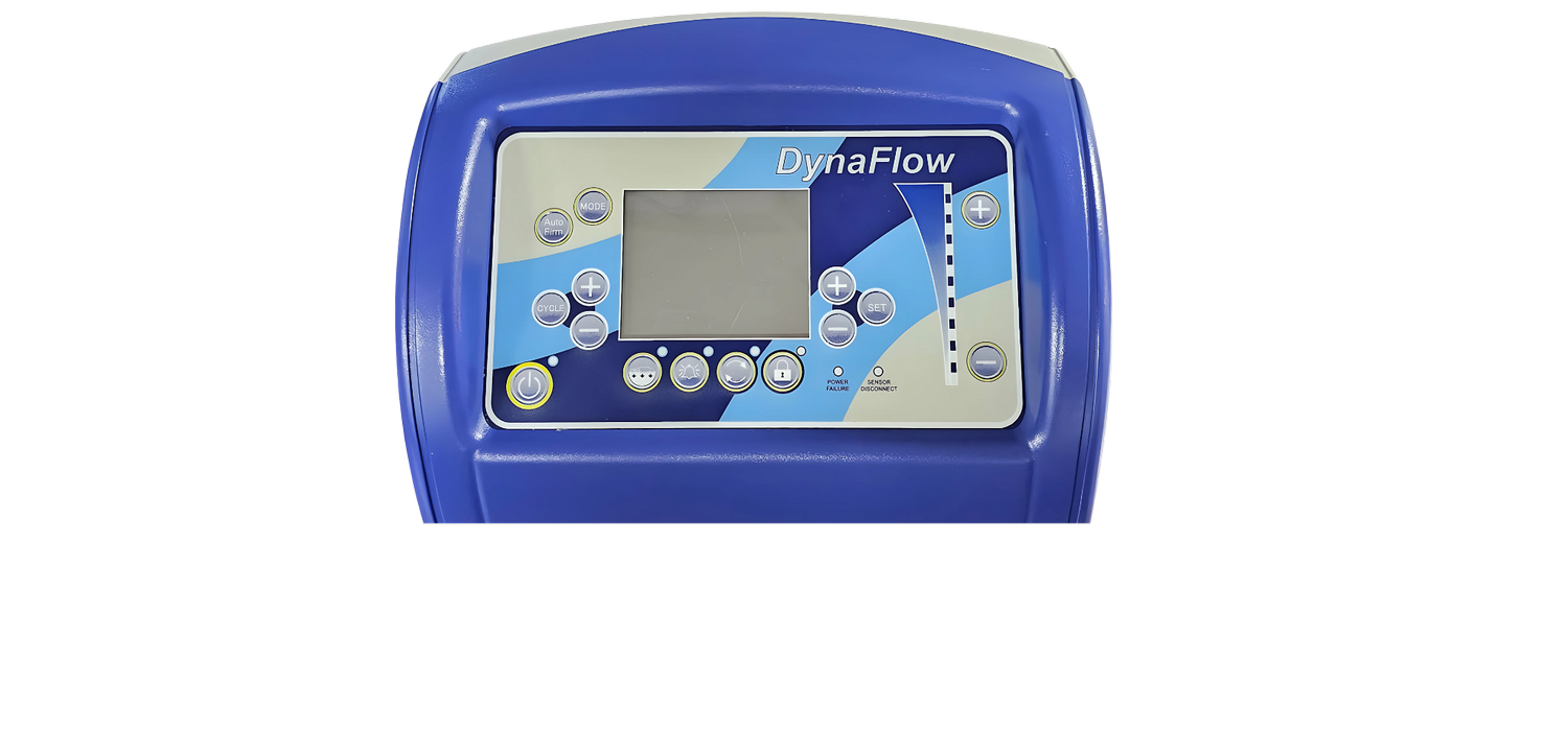 Prius Healthcare DynaFlow Immersion Pump Only for Pressure Ulcer Prevention & Treatment with Low Air Loss, Alternating Pressure and Up to 1,000 lb Capacity with User-Friendly LCD Control Panel