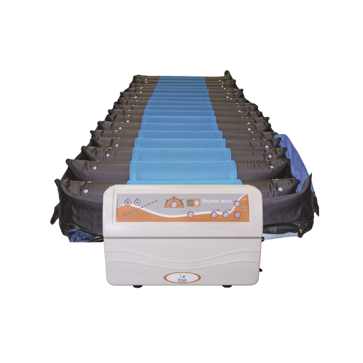 Prius Healthcare  Rhythm Multi Mattress System True Low Air Loss  for Pressure Ulcer Prevention and Treatment Up to 1,000 lb Capacity with 18 cells Mattress