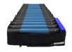 Prius Healthcare Rhythm Multi Plus Low Air Loss and Alternating Pressure Mattress System with Up to 1,000 lb Capacity and 18 cells made of Black Nylon with PU Coating