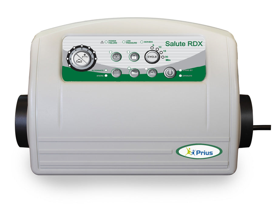 Prius Healthcare Salute RDX Main Control Unit for Therapeutic Support for Pressure Ulcer Prevention & Treatment up to 500 lb Capacity