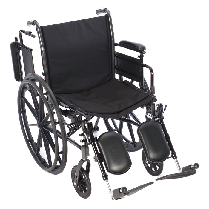 Proactive Medical Chariot III Wheelchair (K3) With Swing-Away Footrest And Removable Armrest View