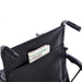 Proactive Medical Chariot II Wheelchair K2 Powder Coated Silver Vein Frame Back Pocket View