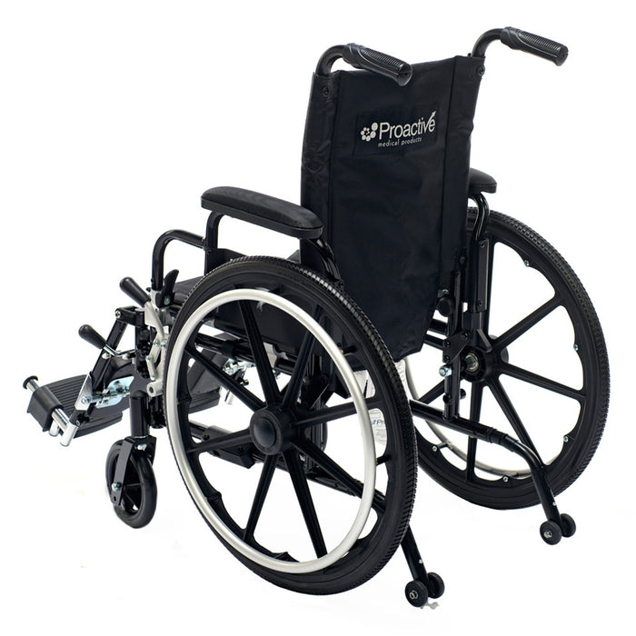 Proactive-Medical Chariot IV XTC Pediatric Wheelchair With Anti-Tip Rear View