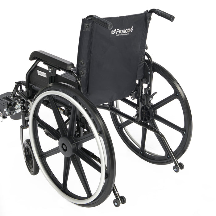 Proactive Medical  Chariot IV XTC Wheelchair (K4) Rear Display WIth Urethane Wheels View