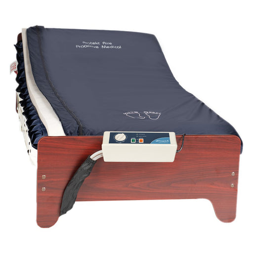 Proactive Medical Protekt® 1st Defense Redistribution Mattress With Air Pump In Bed Frame View