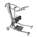 Proactive Medical Protekt 350 Electric Sit to Stand Patient Lift Electric With Knee Pads And Foot Plate In Side Angle View