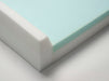 Proactive Medical Protekt® 500 Gel Infused Foam Mattress Redistribution Mattress With Raised Side Rail In Close Up Corner View