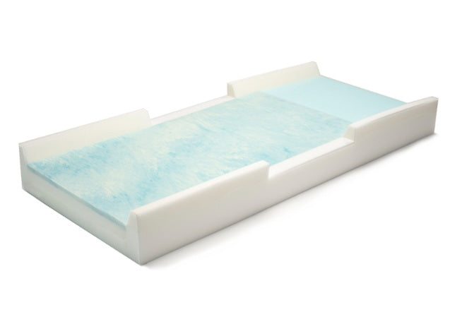 Proactive Medical Protekt® 500 Gel Infused Foam Mattress Redistribution Mattress With Raised Side Rail View