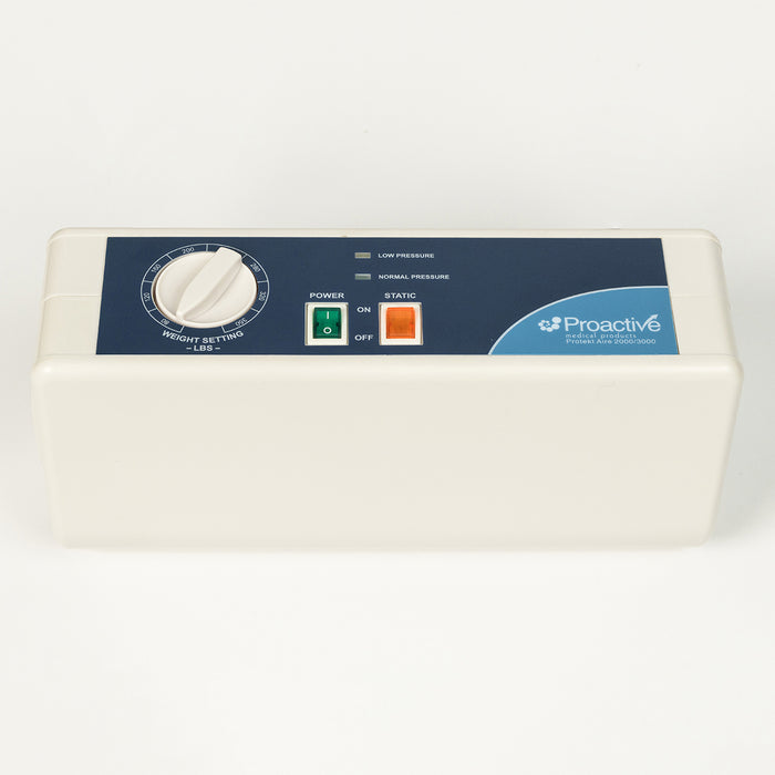 Proactive Medical Protekt® Aire 2000 3000 Air Pump With Buttons And LED Indicator View