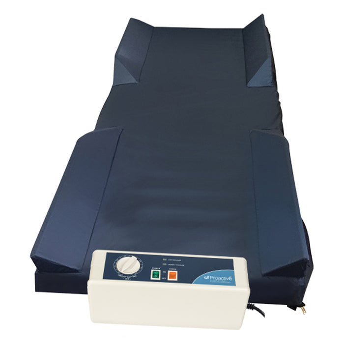Proactive Medical Protekt® Aire 2000 LAL Alternating Pressure Mattres With Bolsters And Air Pump View