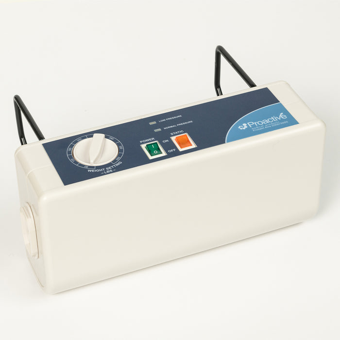 Proactive Medical Protekt® Aire 2000/3000 Air Pump With Mounting Hook And Air Outlet View