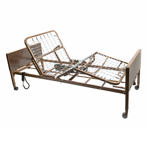 Proactive Medical Protekt Akra FE Full Electric Bed Frame Only In Fully Raised Position Without Side Rails View