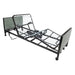 Proactive Medical Protekt Akra FE Full-Electric Low Bed Frame With Elevated Head And Knee Sections Without Bed Rails.