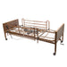 Proactive Medical Protekt Akra SE Semi Electric Bed Frame Only With Full Side Rails In Fully Flat Position View