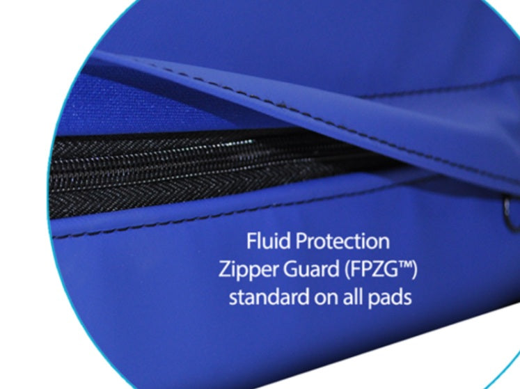 Proactive-Medical Protekt® Basic Stretcher Pad Fluid Protection Zipper Guard View
