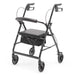 Proactive Medical Protekt Black Aluminum Rollator View