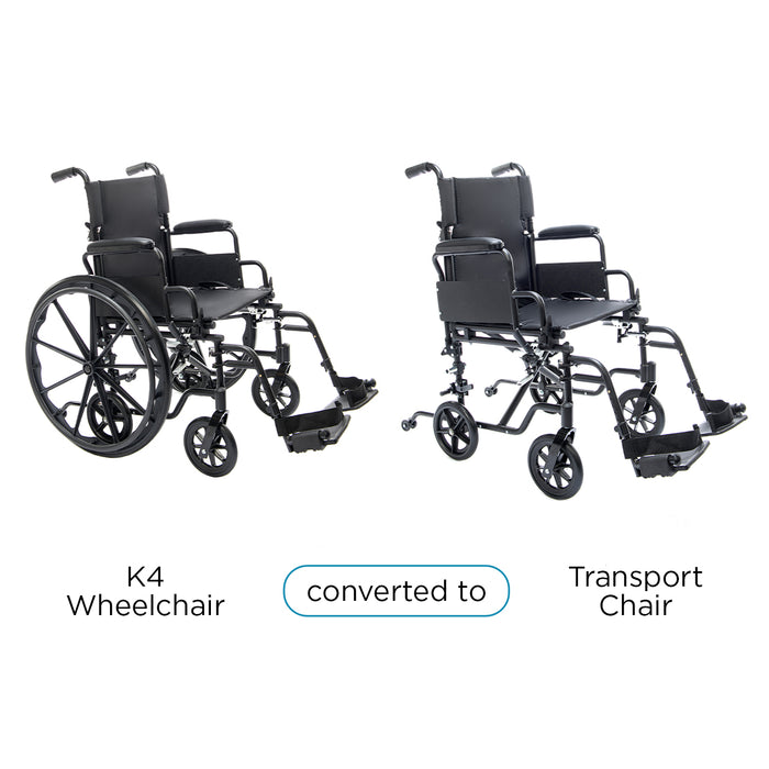 Proactive-Medical Protekt Cambria™ Transport/Wheelchair Combo Converted Image View