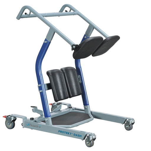 Proactive Medical Protekt® Dash Sit to Stand Patient Lift With Footplate, Knee Pads And Molded Seat View