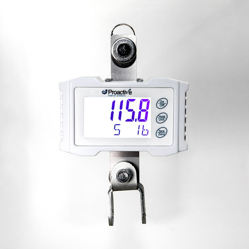 Proactive Medical Protekt® Digital Scale With Load Cell And Buttons WIth LED Display View