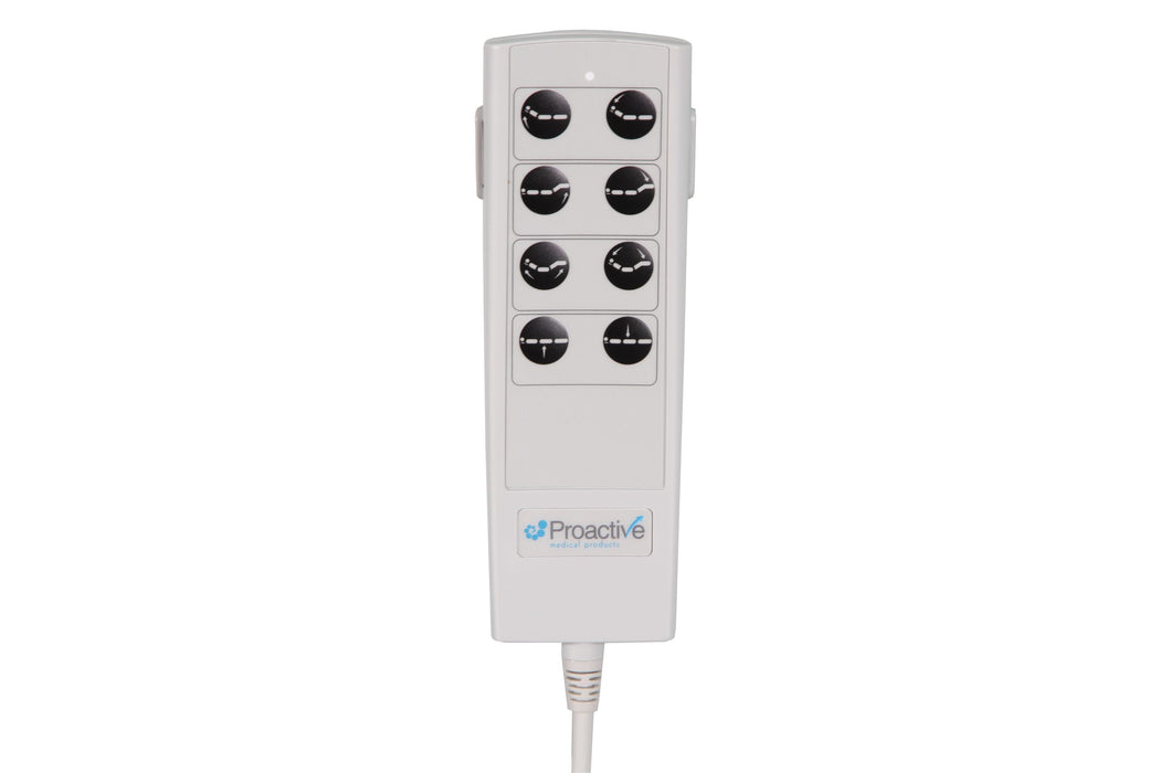 Proactive Medical Protekt Protopia EXP Ultra Low Long Term Care Bed 8 Button Hand Pendant