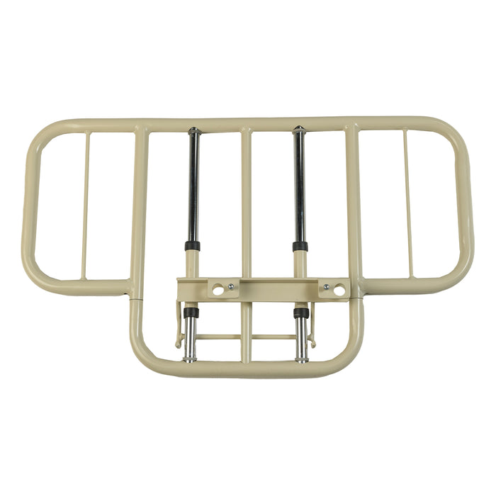 Proactive Medical Protekt Protopia Ultra Low Long Term Care Bed Quarter Rail View