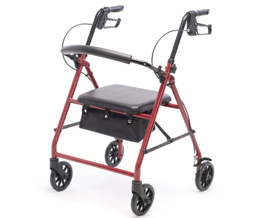 Proactive Medical Protekt Red Steel Rollator KD View