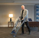 Proactive Medical Protekt® Take-A-Long Folding Electric Patient Lift With Caregiver And Lift Folded View