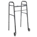 Proactive-Medical Protekt® Two-Button Folding Adult Lightweight Aluminum Walker With Wheels View