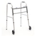 Proactive-Medical Protekt® Two-Button Folding Steel Walker With Wheels View