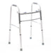 Proactive-Medical Protekt® Two-Button Folding Steel Walker Without Wheels View