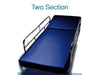 Proactive-Medical Protekt® Ultra Comfort Stretcher Pad Two Section In A Bed Frame View