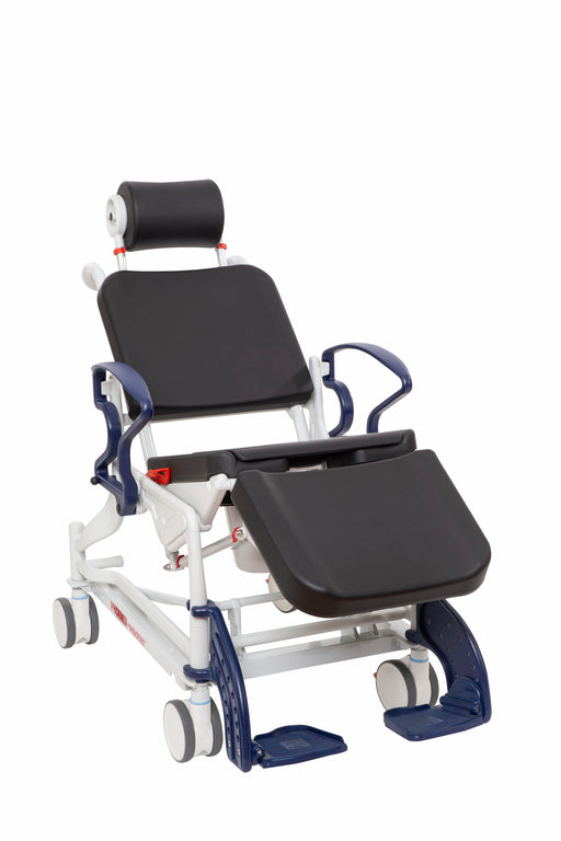 Rebotec Phoenix Fixed Height Reclining Shower Chair Front View