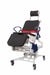 Rebotec Phoenix Height Adjustable Reclining Hydraulic Shower Chair Front Left View