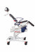 Rebotec Phoenix Height Adjustable Reclining Hydraulic Shower Chair Right Side Highest Height View