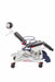 Rebotec Phoenix Height Adjustable Reclining Hydraulic Shower Chair Right Side Lowest Height View