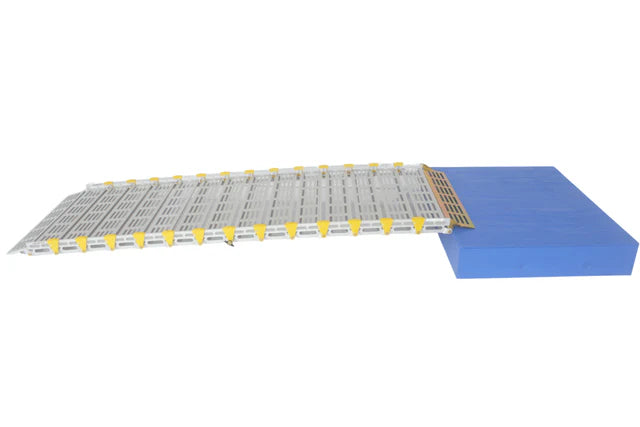 Plarail Ramp Roll-A-Ramp | Standard Aluminum Wheelchair Ramp with Approach Plates ...