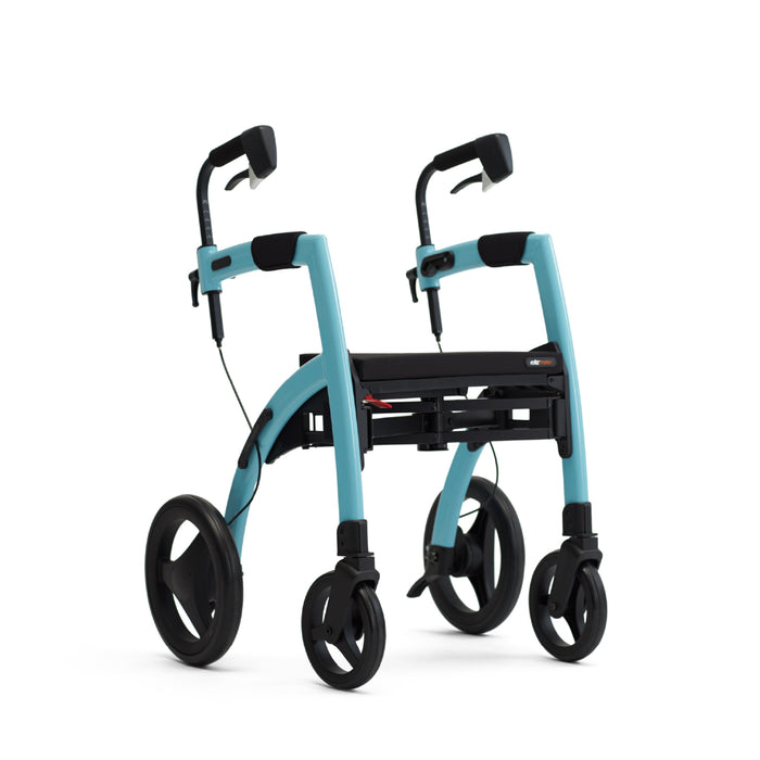 Rollz Motion 2.1 Rollator Walker And Transport Wheelchair In Walker View